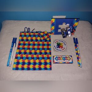 NWOT Autism Themed Gift Set Lot of 8